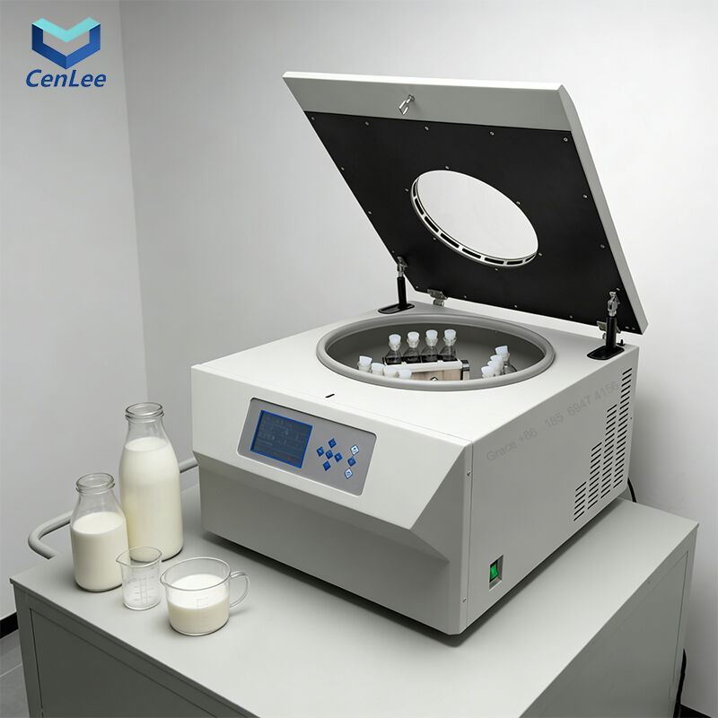 Centrifugeuse Mojonnier visible RZ12 avec capacité de 12 tubes