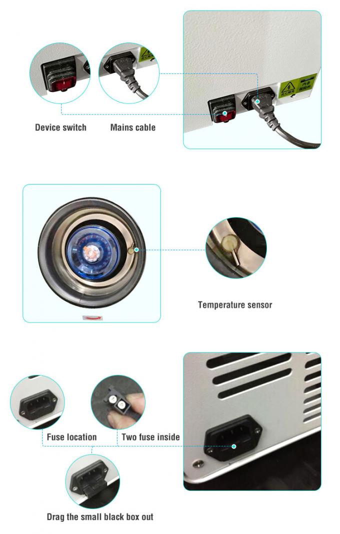 Centrifugeuse réfrigérée TGL-16 à haute vitesse, 21532g, capacité 90 ml, -20°C à +40°C 5