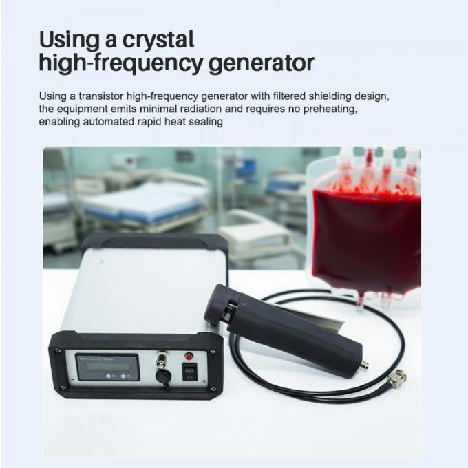 Une machine à sceller les sacs sanguins en PVC pour les hôpitaux, une machine à sceller les sacs sanguins pour les banques de sang 0