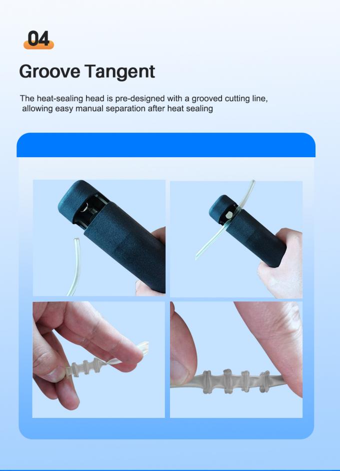 Une machine à sceller les sacs sanguins en PVC pour les hôpitaux, une machine à sceller les sacs sanguins pour les banques de sang 2