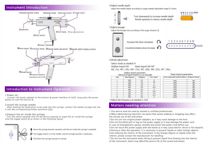 Machine d'injection de mésothérapie au prix d'usine, mésogun, machine d'injection sans aiguille pour le visage et les cheveux 6