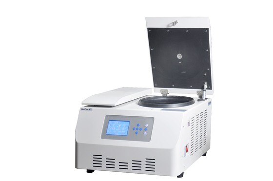 Un bon prix. CENLEE16R a fixé la machine à grande vitesse médicale 16600rpm de table de centrifugeuse de rotor d'angle en ligne