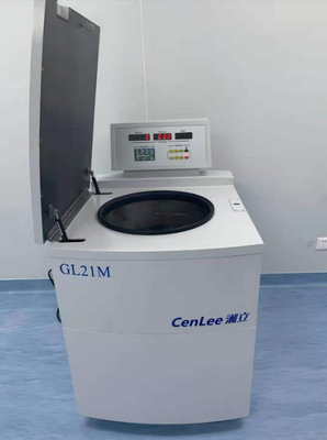 GL21M Centrifugeuse réfrigérée à haute vitesse ultra haute vitesse avec vitesse d'accélération/decel de 10/10