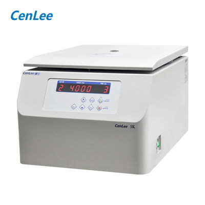 Centrifugeuse de laboratoire Cenlee5K 2L 2000ml 4x500ml Centrifugeuse à grand volume