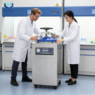 Un bon prix. Stérilisateur vertical à contrôle automatique avec écran tactile LCD en ligne