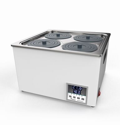 Un bon prix. Bain d'eau thermostatique numérique WB100-4 avec affichage numérique, réservoir intérieur en acier inoxydable et protection contre les brûlures sèches en ligne