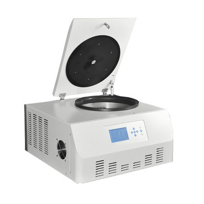 Un bon prix. Centrifugeuse réfrigérée de table de microprocesseur, centrifugeuse fixe de rotor de chambre de SS304 360mm en ligne