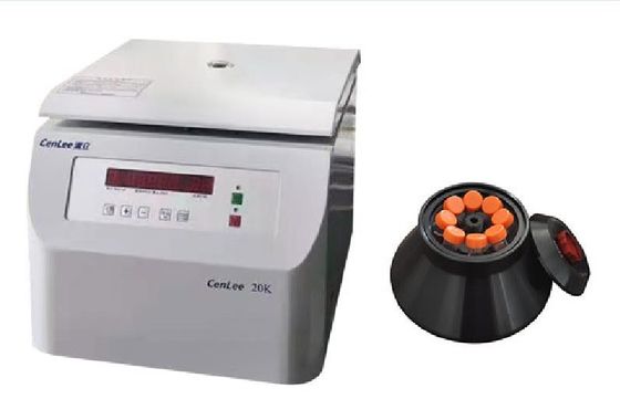 centrifugeuse fixe à grande vitesse de la machine 600ml Benchtop de centrifugeuse de rotor de l'angle 20000rpm pour le laboratoire/beauté/station clinique/sang