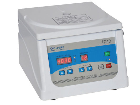 métal 120ml de centrifugeuse de 4000r/Min Plastic Housing Clinical Benchtop petit
