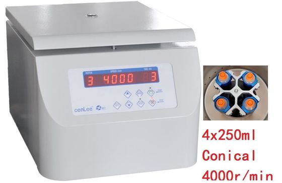 Un bon prix. Capacité élevée 2000ml de centrifugeuse clinique de Benchtop de séparation d'échantillon de CenLee en ligne