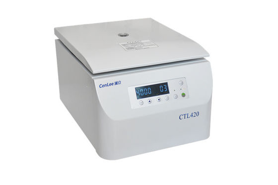 CTL420 4200 tours par minute 5/15/20/50 ml banc de banc horizontal balancer hors rotor machine de centrifugeuse PRP