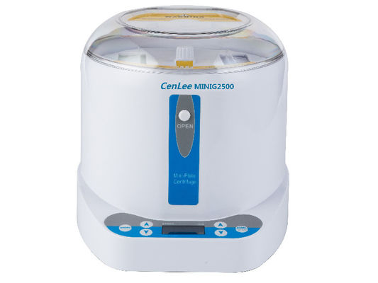 Un bon prix. affichage d'affichage à cristaux liquides de fileur de plat d'ACP de 3000rpm 99sec/Min Microplate Centrifuge mini en ligne