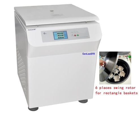 Un bon prix. La position réfrigérée à fort débit de plancher de centrifugeuse à vitesse réduite centrifuge 6000rpm/4000ml en ligne