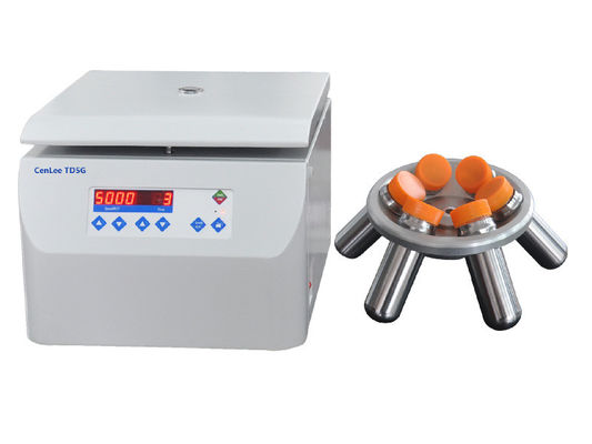 Un bon prix. Centrifugeuse à basse vitesse, centrifugeuse de laboratoire à rotor fixe de type Table, centrifugeuse à basse vitesse à 5000 tr/min/300 ml en ligne