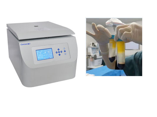 Un bon prix. 5500RPM balancent la machine médicale Benchtop 2000ml de centrifugeuse de rotor en ligne