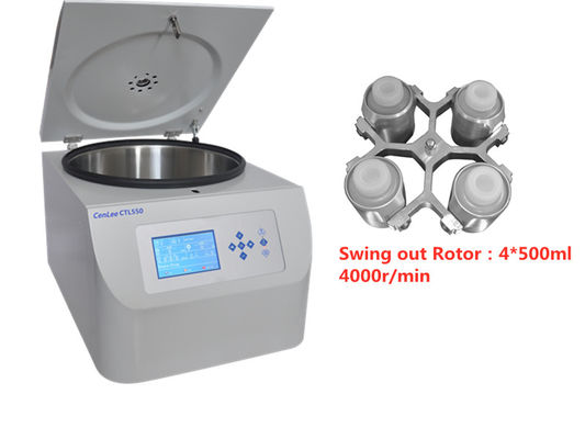 Un bon prix. La centrifugeuse clinique de 5500RPM 2000ml Benchtop la grande capacité 5310RCF a aéré en ligne