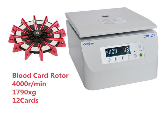 Un bon prix. La carte de sang de 12 cartes a frigorifié le moteur sans brosse 1PH de C.C de Microcentrifuge en ligne
